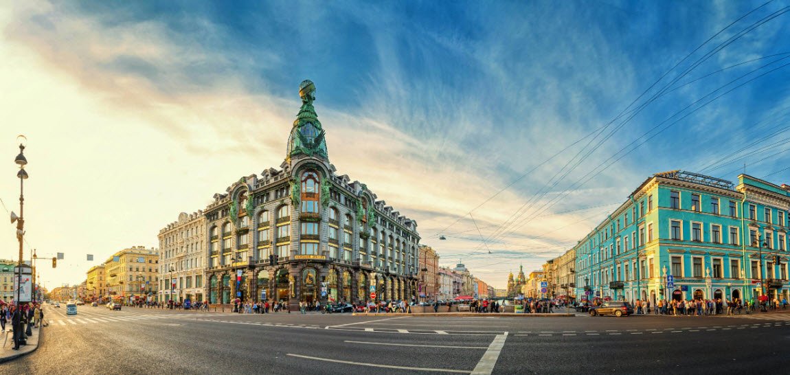 Nevsky Prospect, St. Petersburg, Russia
